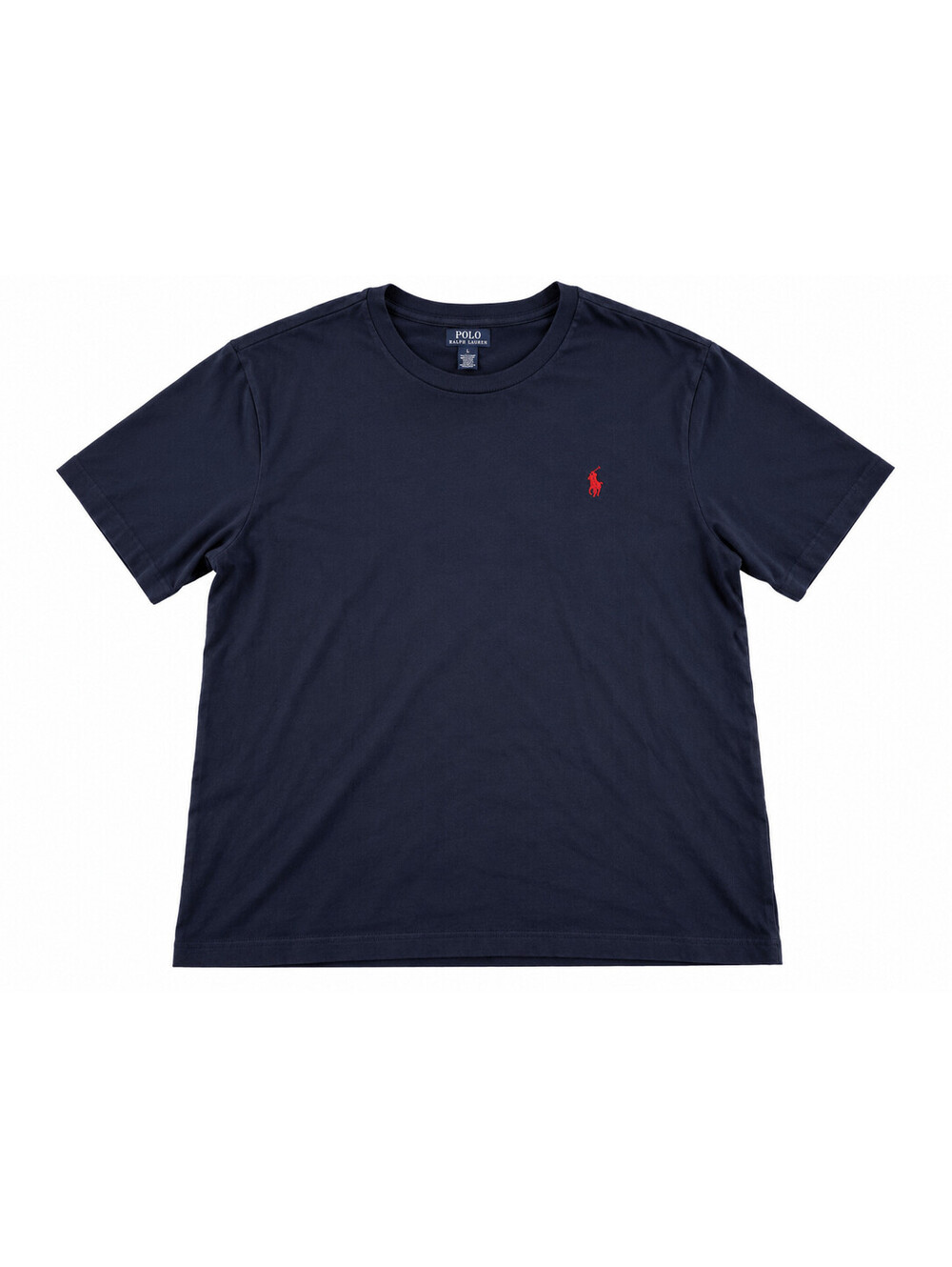 Polo Ralph Lauren Men's 4XB 4XLB Navy Blue T Shirt Red Pony Logo Big & Tall
